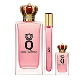 Dolce & Gabbana Queen 3PCS Gift Set - 100ML EDP Spray + 10ML EDP Spray + 5ML EDP Spray (Women)